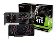 BIOSTAR GeForce RTX™ 3070  8GB GDDR6, 256bit, 1725/14000Mhz, PCIe 4.0 x16, CUDA: 5888 processing, 1xHDMI, 3xDP,  Dual fan, 8pin x2, Retail (VN3716RM82)